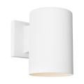 Outdoor Cylinders Small One Light Wall Lantern Outdoor Textured White Bulb(s) Included