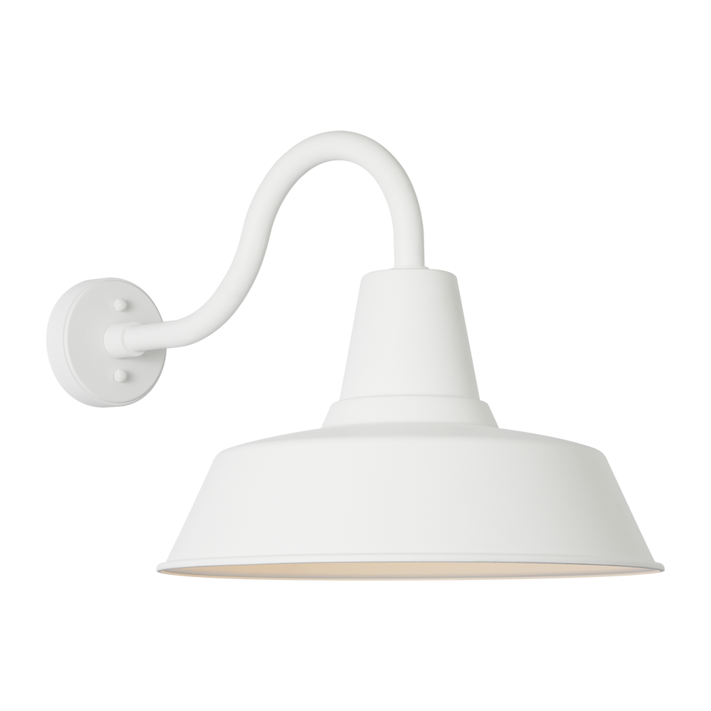 Barn Light Extra Large StoneStrong Wall Lantern Outdoor Textured White
