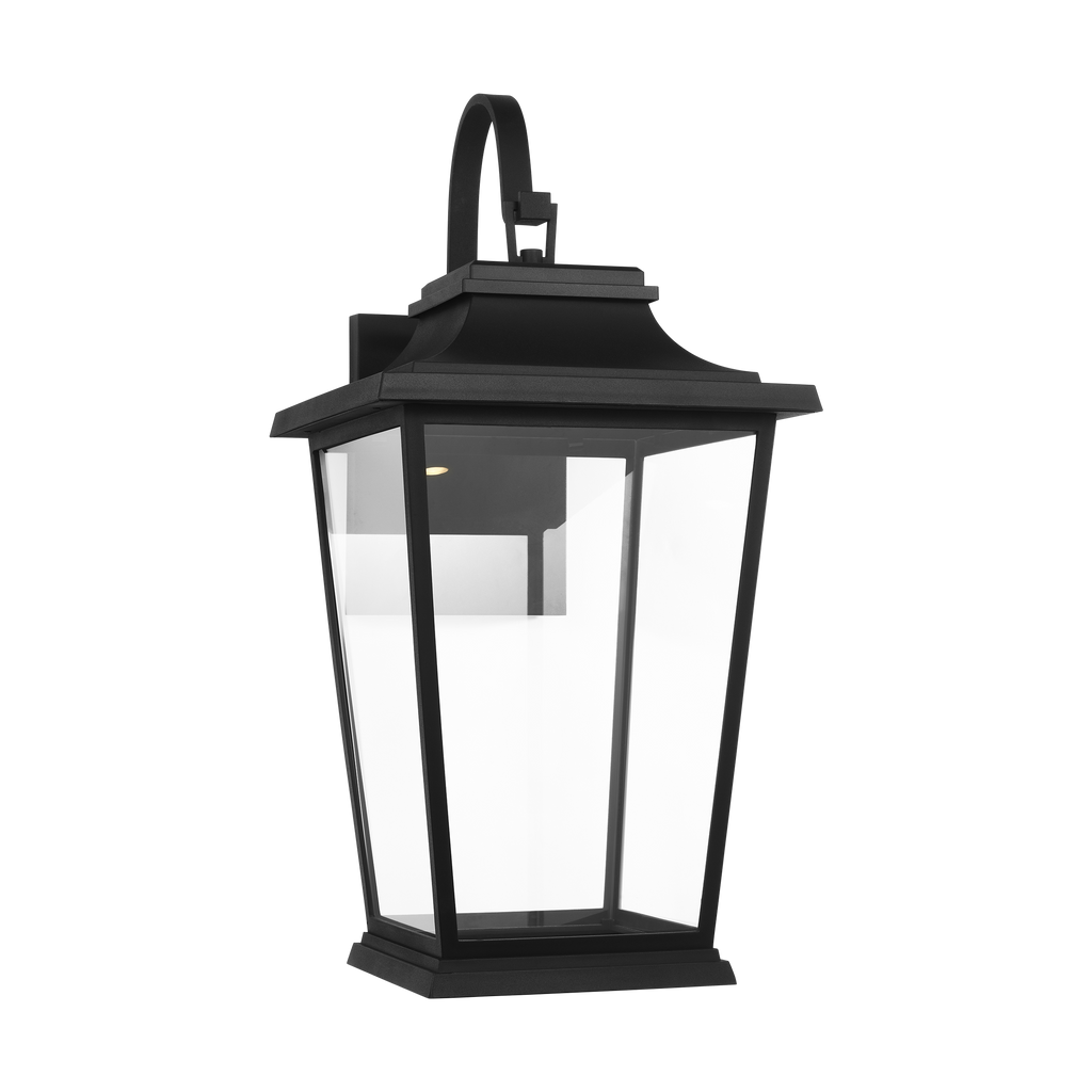Warren Extra Large Lantern Textured Black Bulbs Inc