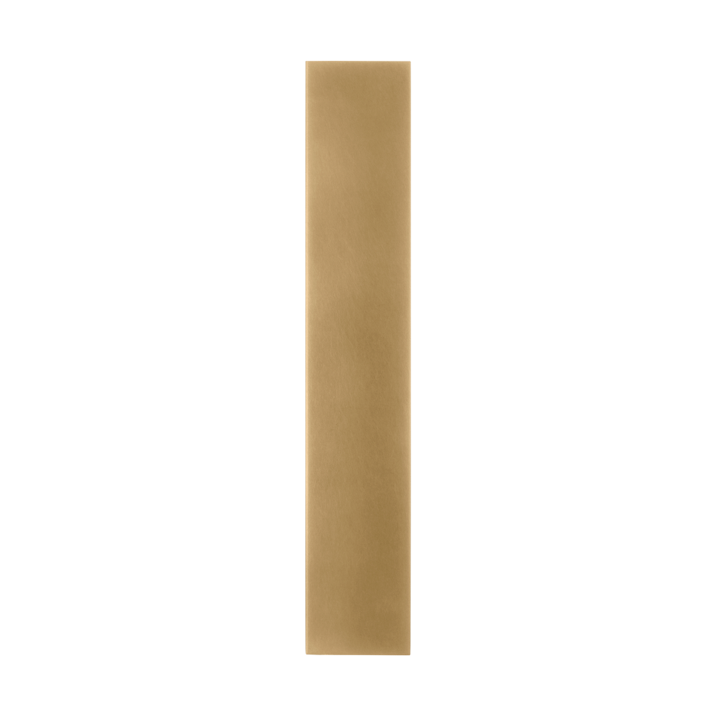 Pressa Square Large Wall Natural Brass 2700K 90 CRI