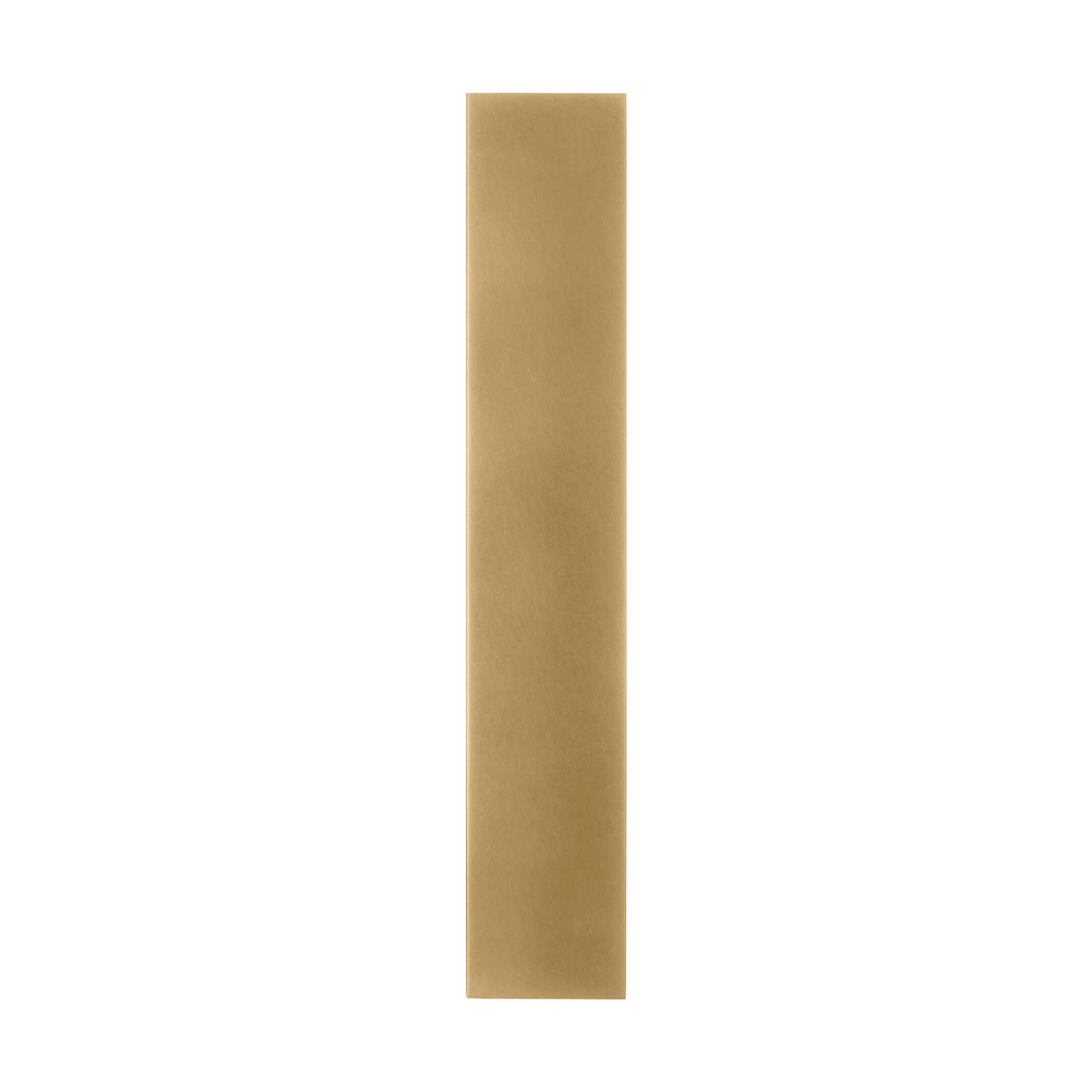 Pressa Square Large Wall Natural Brass 2700K 90 CRI