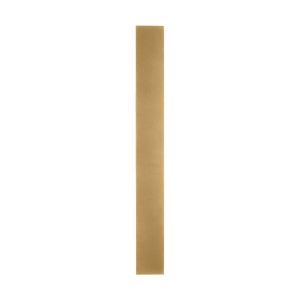 Pressa Square X-Large Wall Natural Brass 2700K 90 CRI