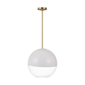 Torian Medium Pendant Burnished Brass