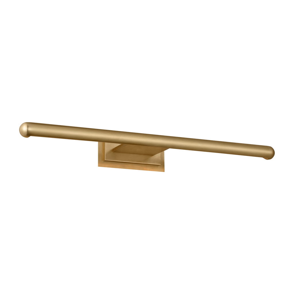 Agra 36 Picture Light hand rubbed antique brass 2700K 90 CRI