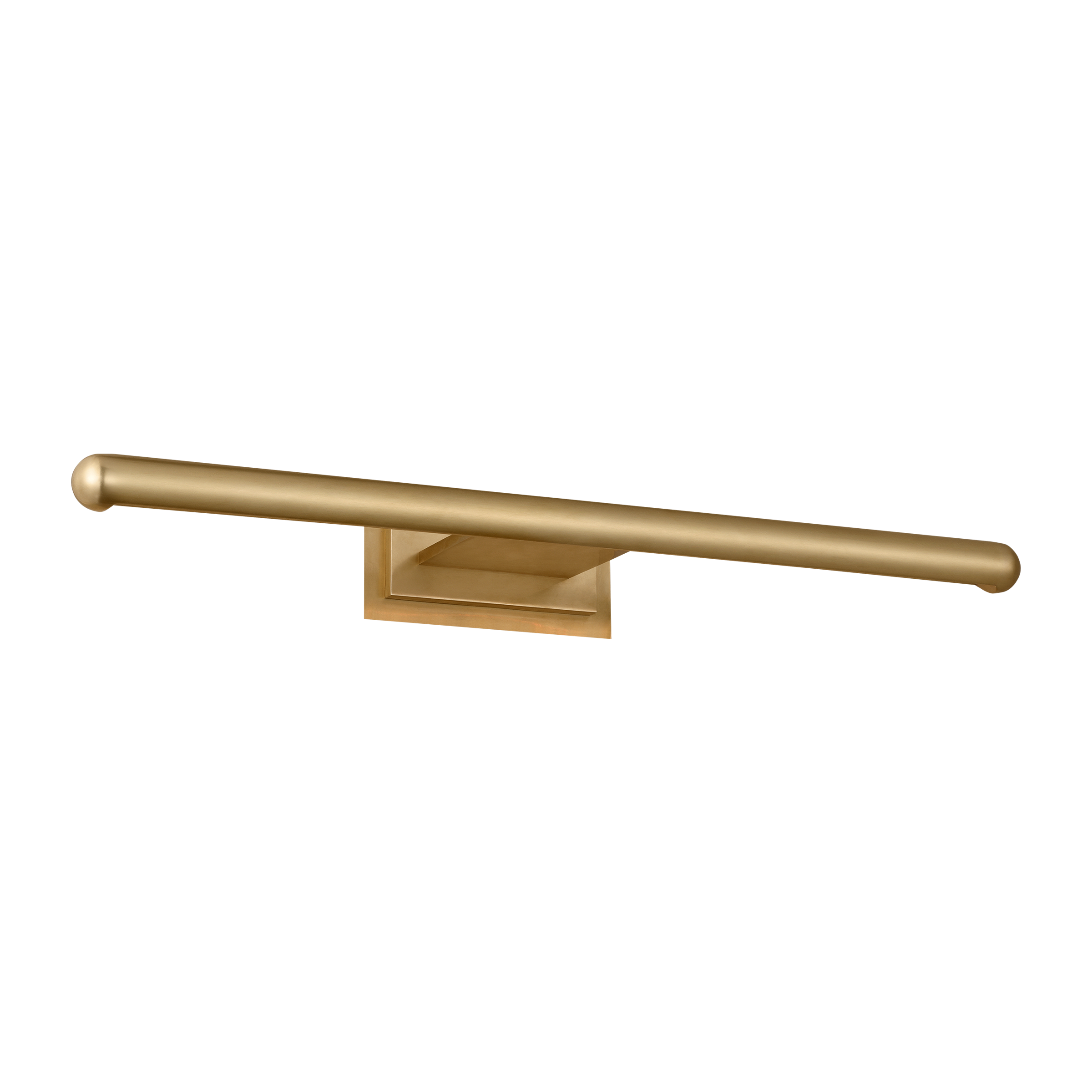 Agra 36 Picture Light hand rubbed antique brass 2700K 90 CRI