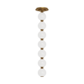 Perle 24 Pendant | Natural Brass 3000K Remote 120V