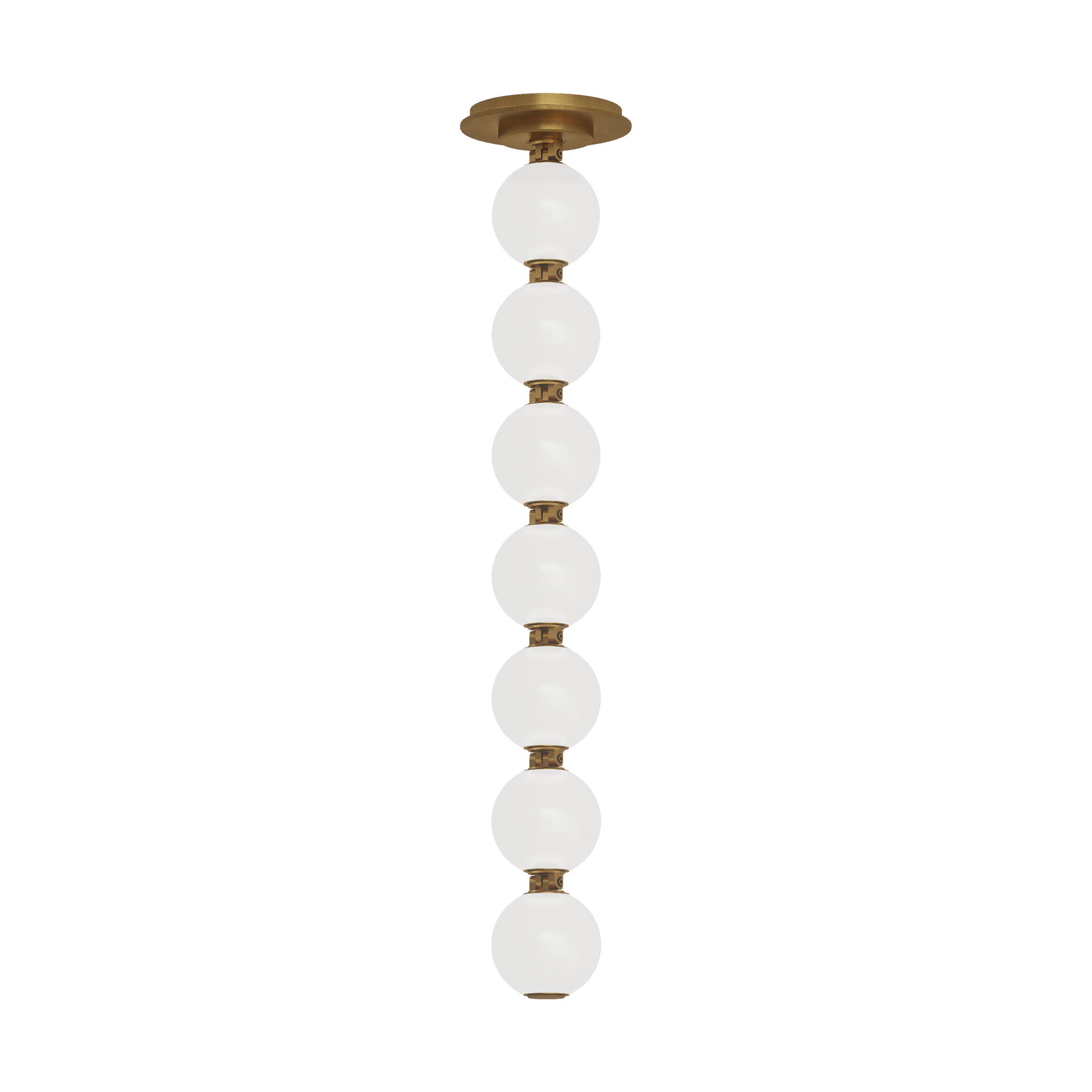 Perle 24 Pendant | Natural Brass 3000K Surface 120V-277V Universal