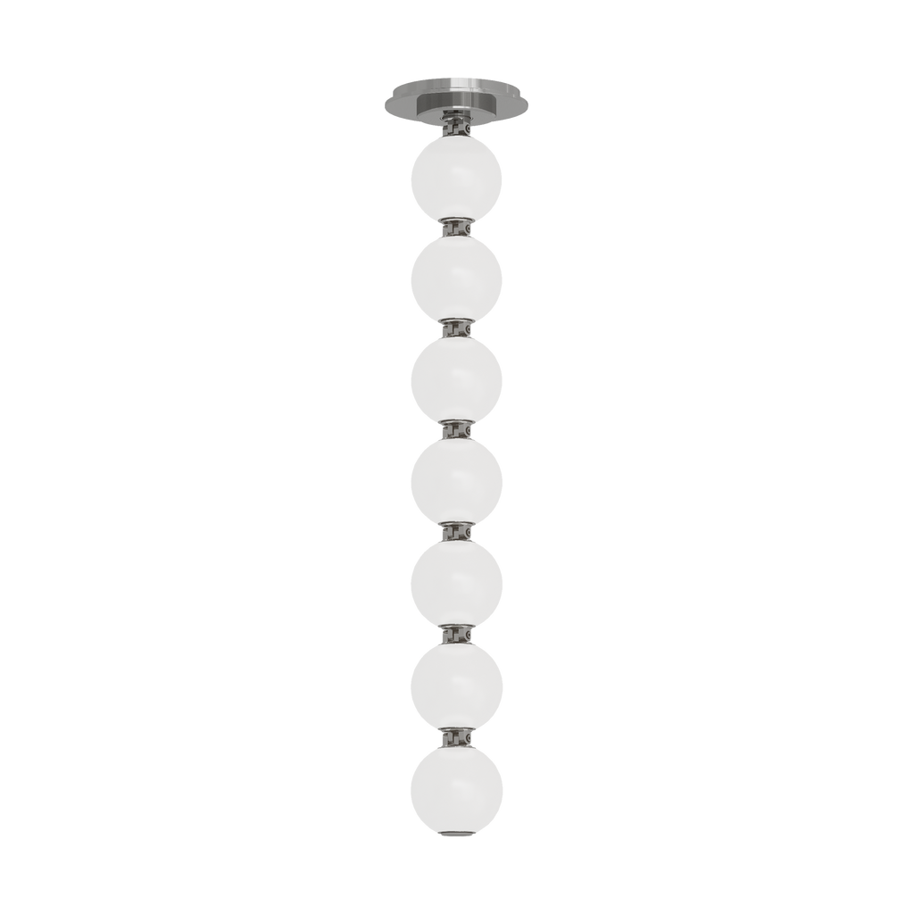 Perle 24 Pendant | Polished Nickel 3000K Remote 120V