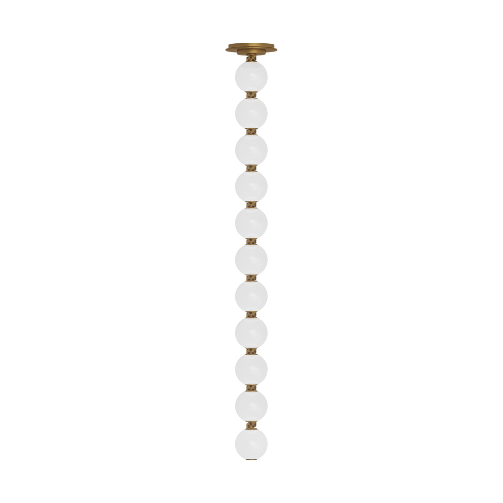 Perle 36 Pendant | Natural Brass 3000K Remote 120V