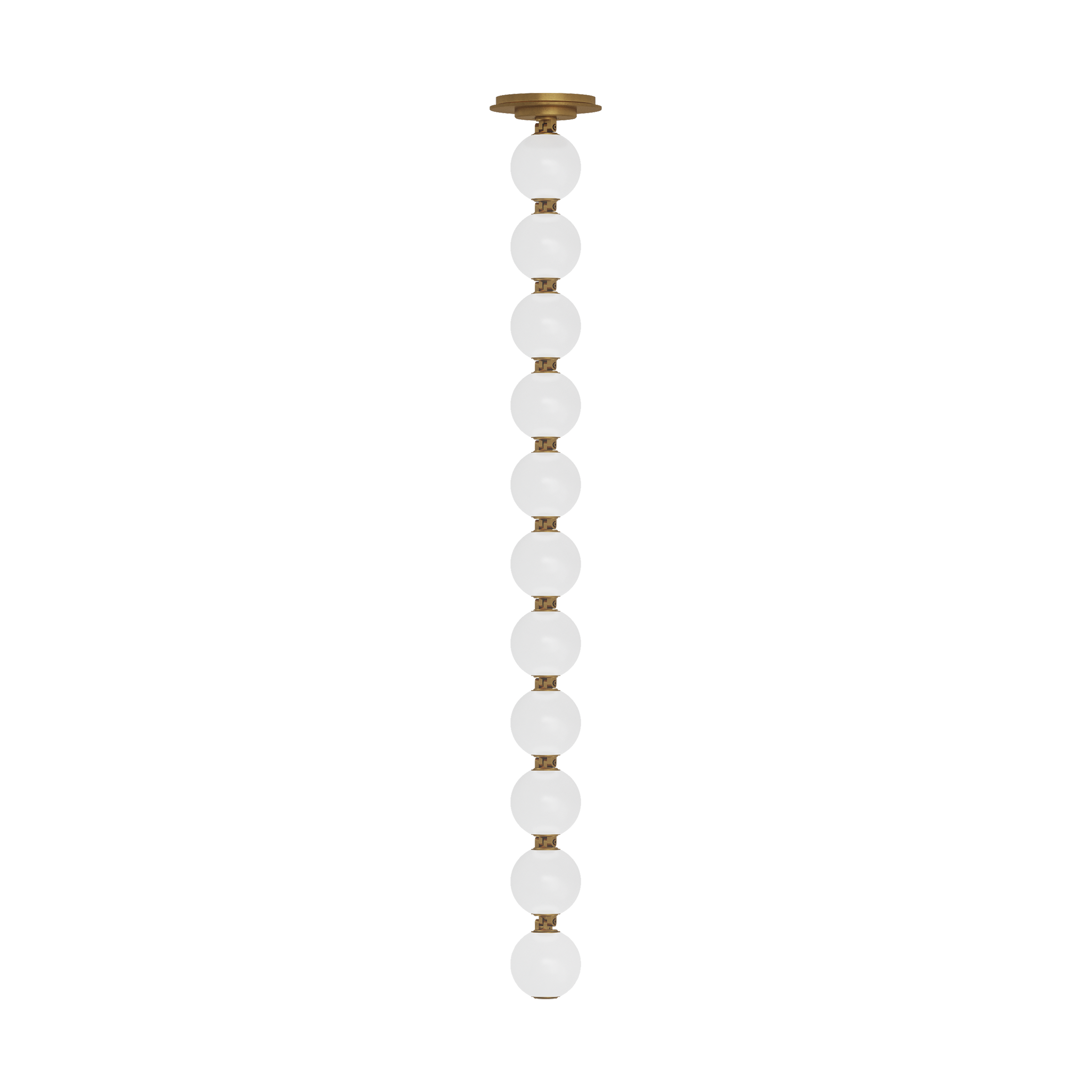 Perle 36 Pendant | Natural Brass 3000K Surface 120V-277V Universal