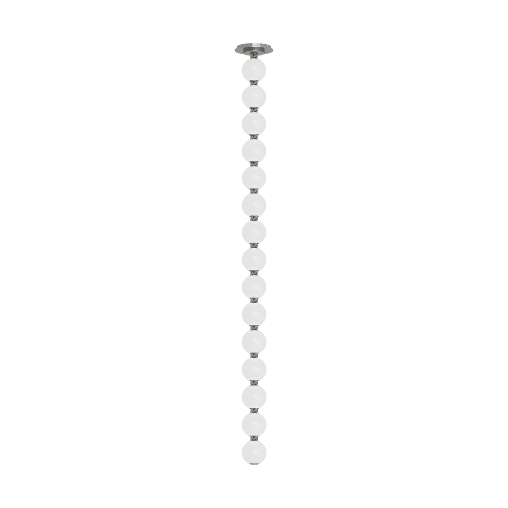Perle 48 Pendant | Polished Nickel 3000K Surface 120V-277V Universal