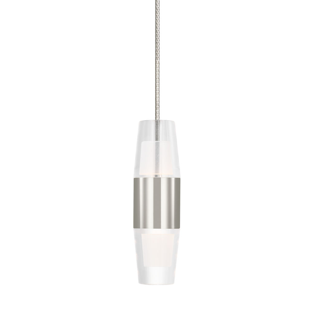 Lassell Short Mini Pendant MonoPoint polished nickel 2700K 90 CRI