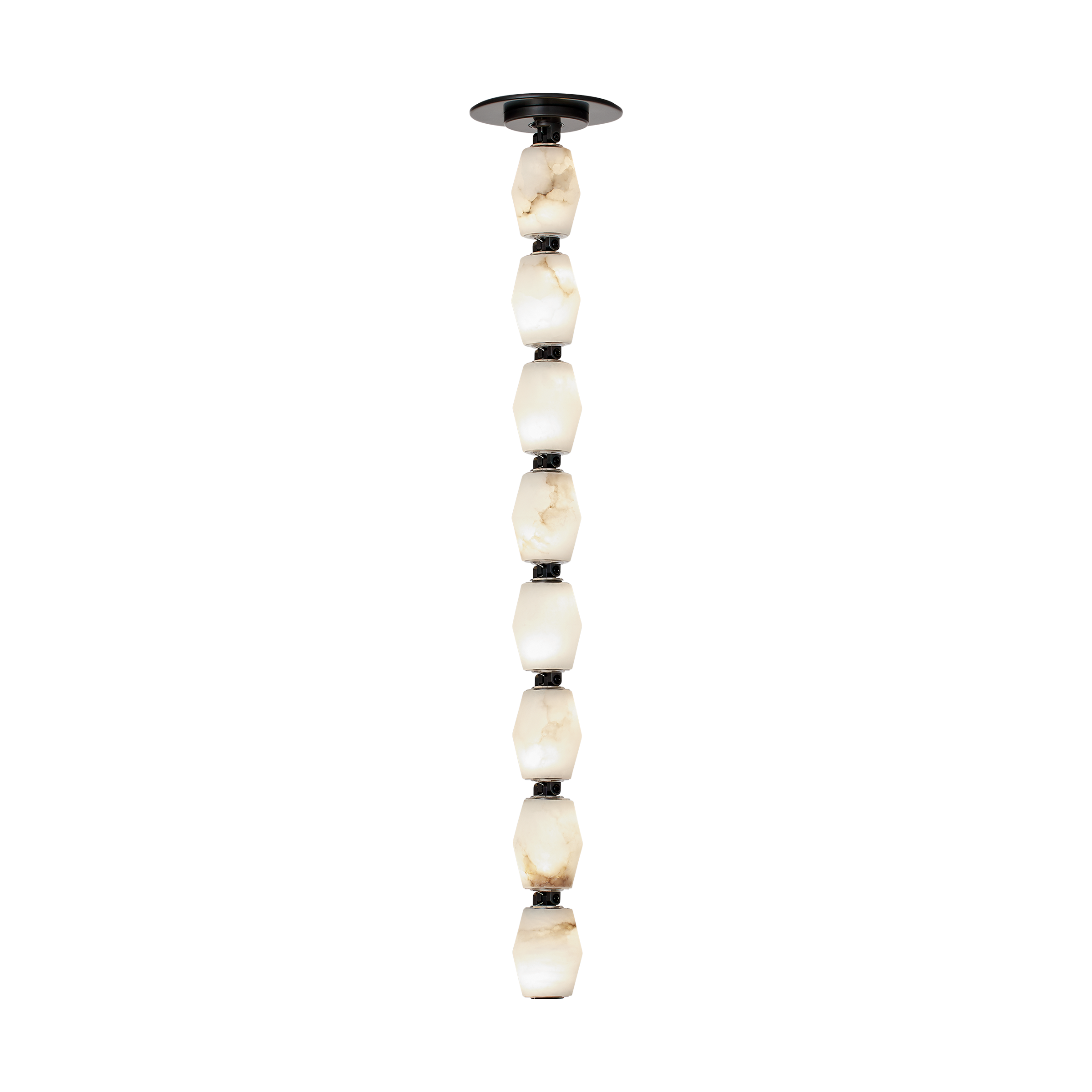 Collier Alabaster 24 Pendant | Bronze 3000K Remote 120V