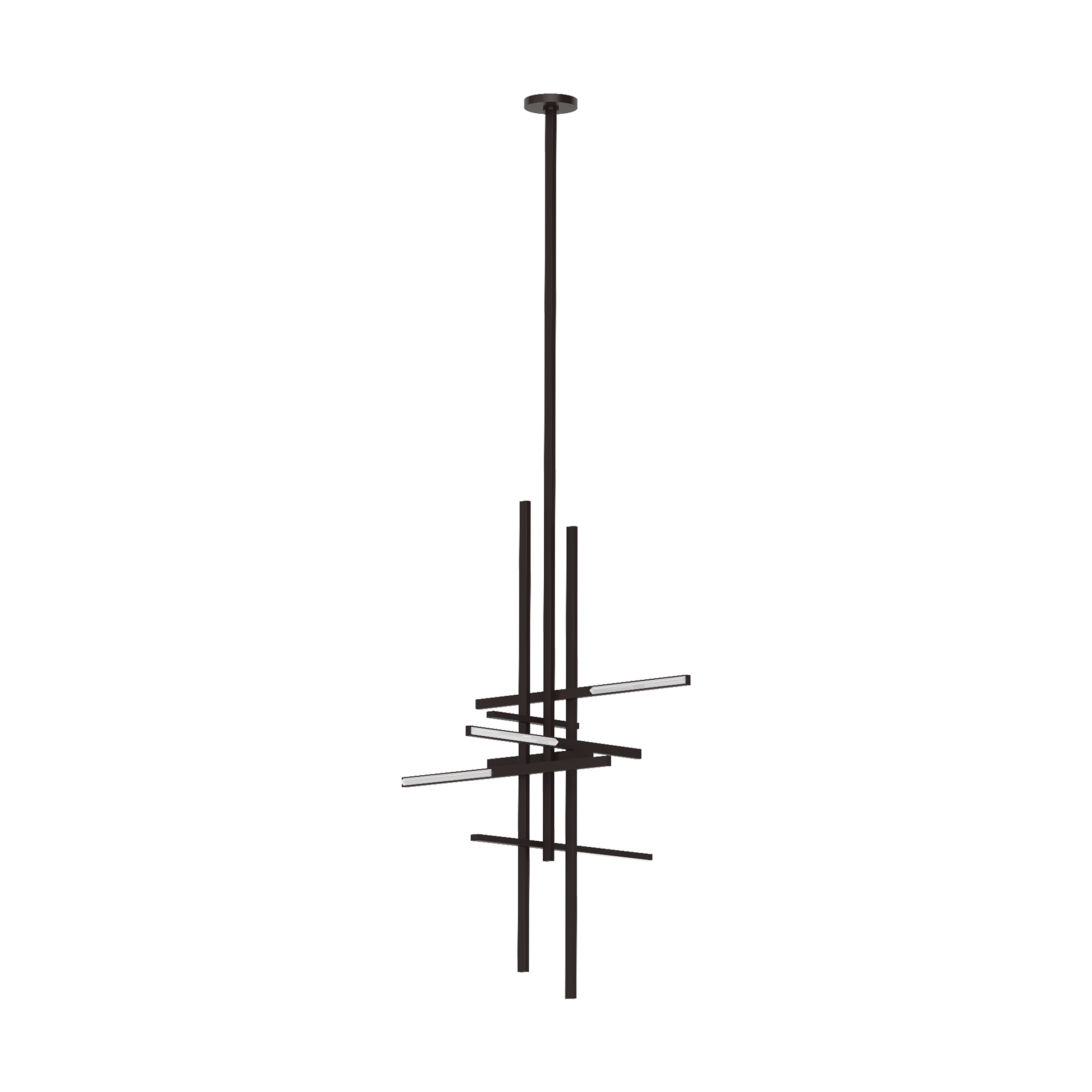 Cityscape X-Large Pendant Clear Crystal Bronze 2700K 90 CRI