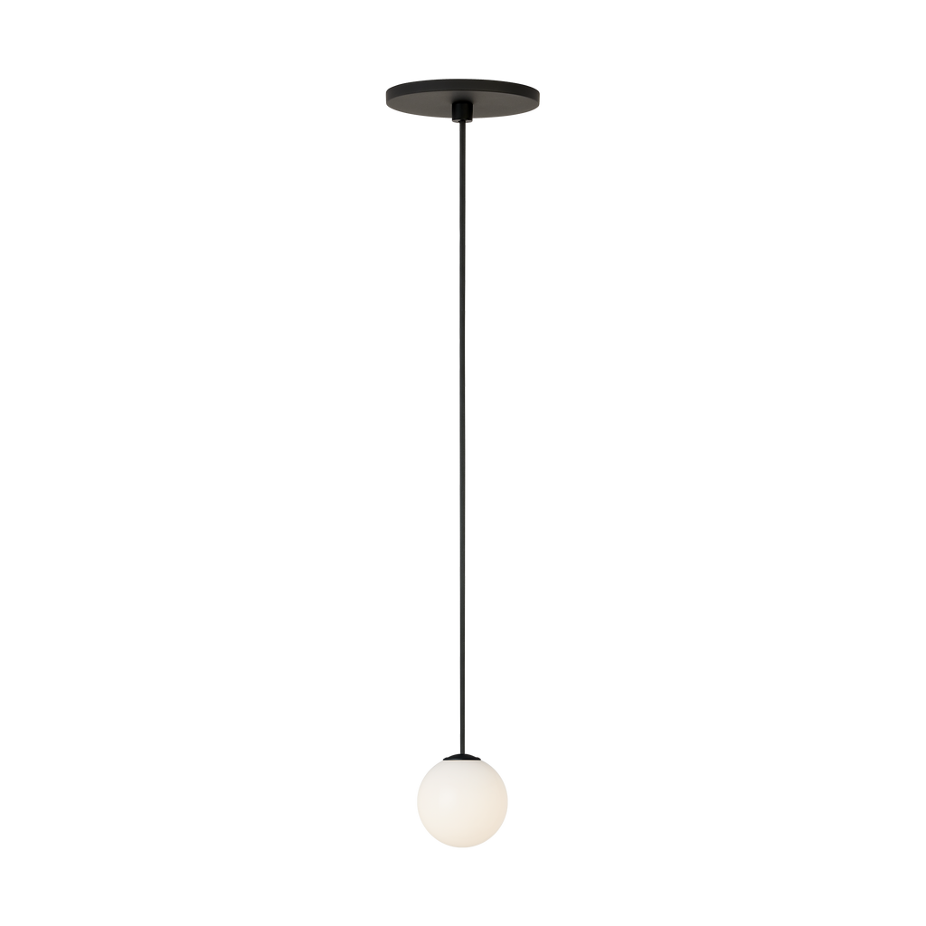 Orbet 1 Light Pendant Nightshade Black 2700K 90 CRI
