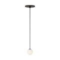 Orbet 1 Light Pendant Nightshade Black 2700K 90 CRI