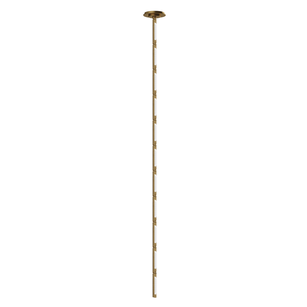 Catena 57 Pendant | Hand-Rubbed Antique Brass 2700K Remote 120V