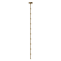 Catena 57 Pendant | Hand-Rubbed Antique Brass 2700K Remote 120V