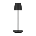 Nevis Accent Rechargeable Table Lamp Black 2700K 90 CRI wall charger included