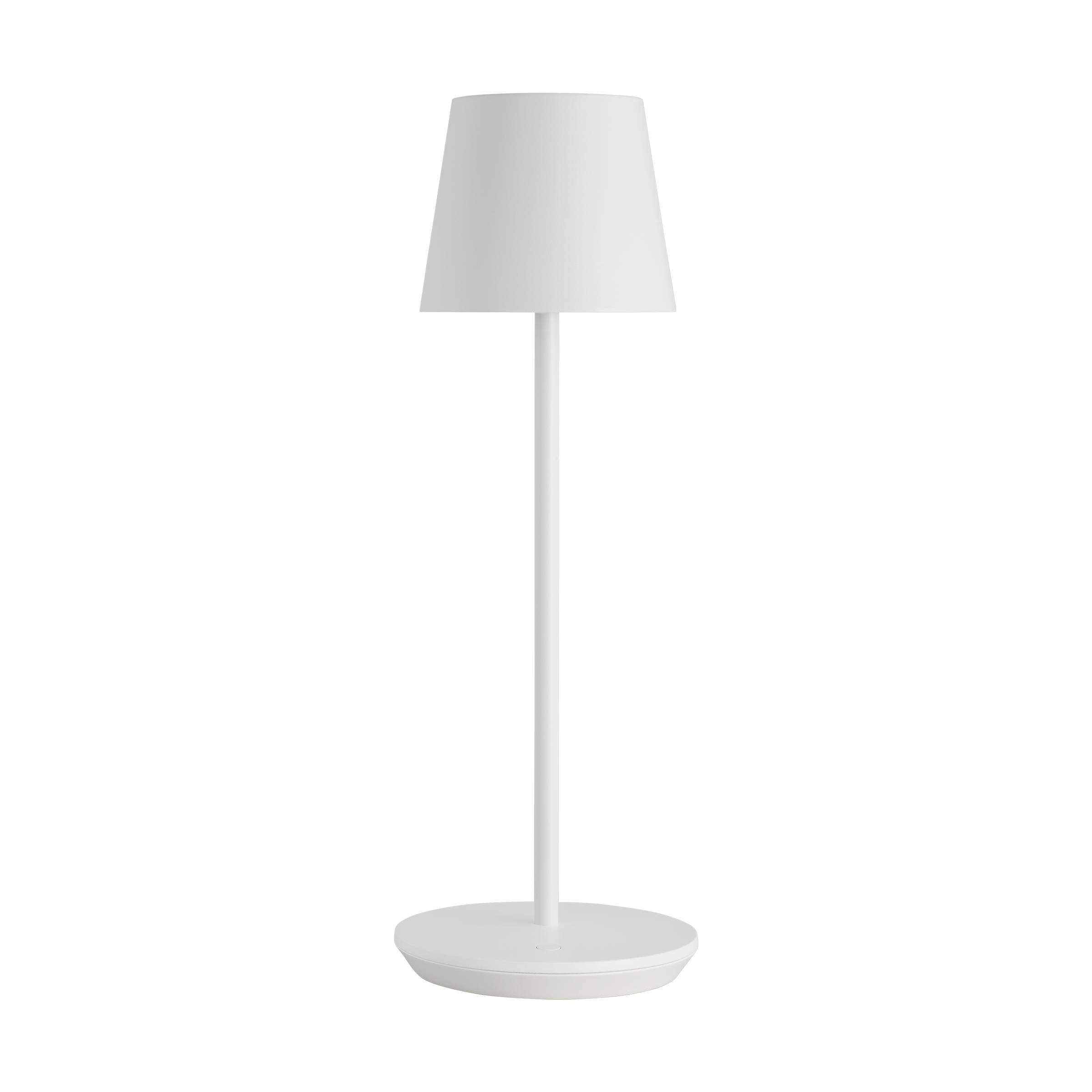 Nevis Accent Rechargeable Table Lamp matte White 2700K 90 CRI wall charger included