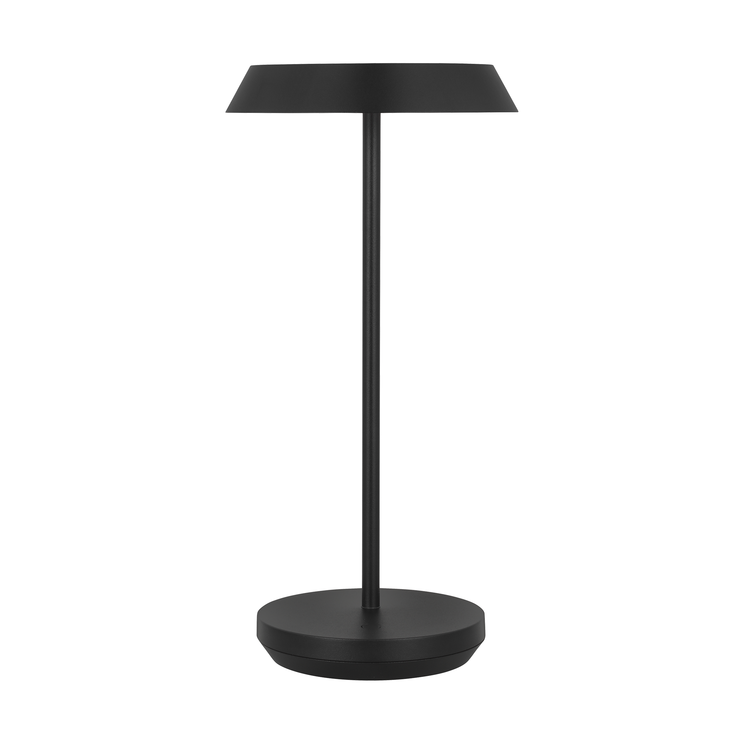 Tepa Accent Rechargeable Table Lamp Black 2700K 90 CRI wall charger included