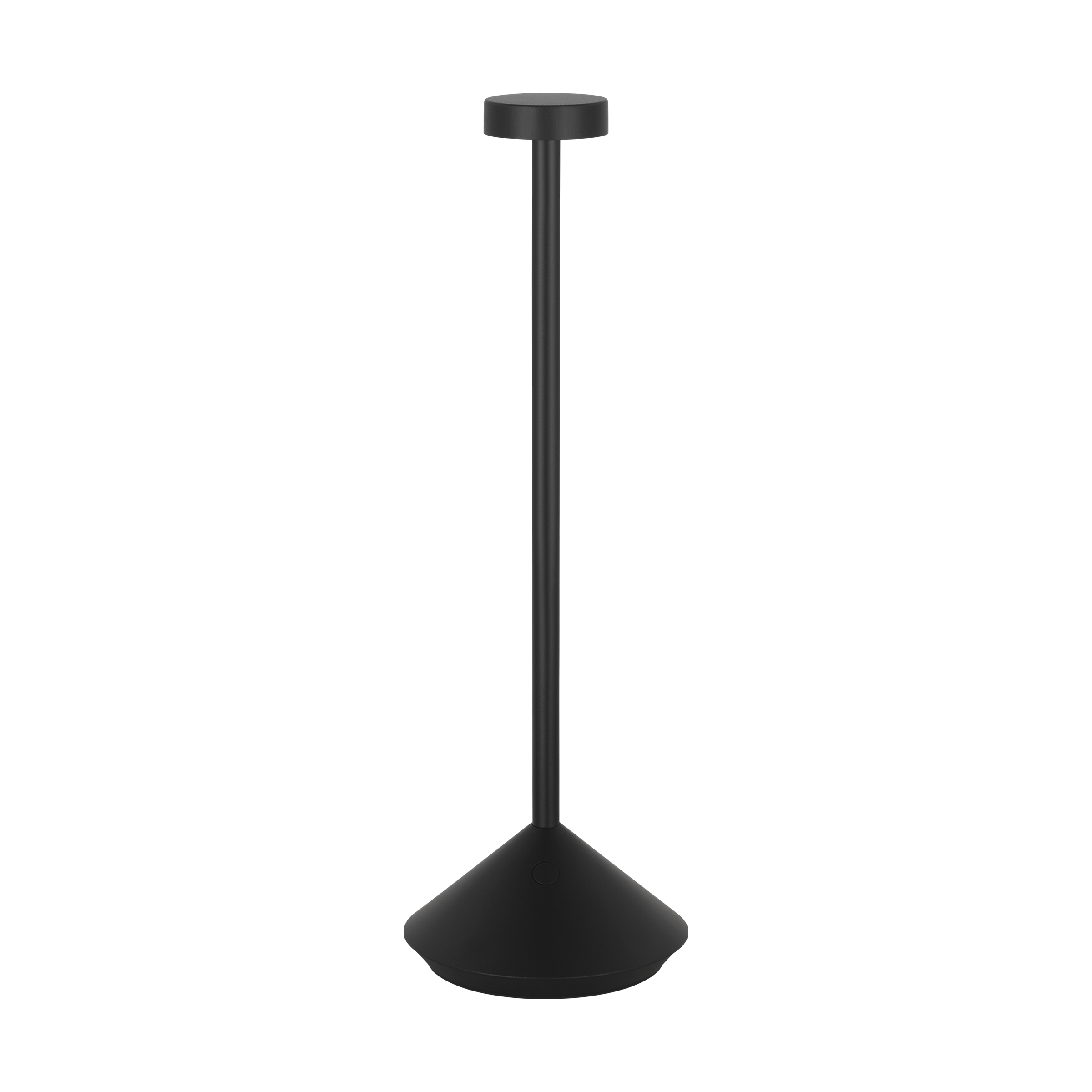 Moneta Accent Rechargeable Table Lamp Black 2700K 90 CRI wall charger included