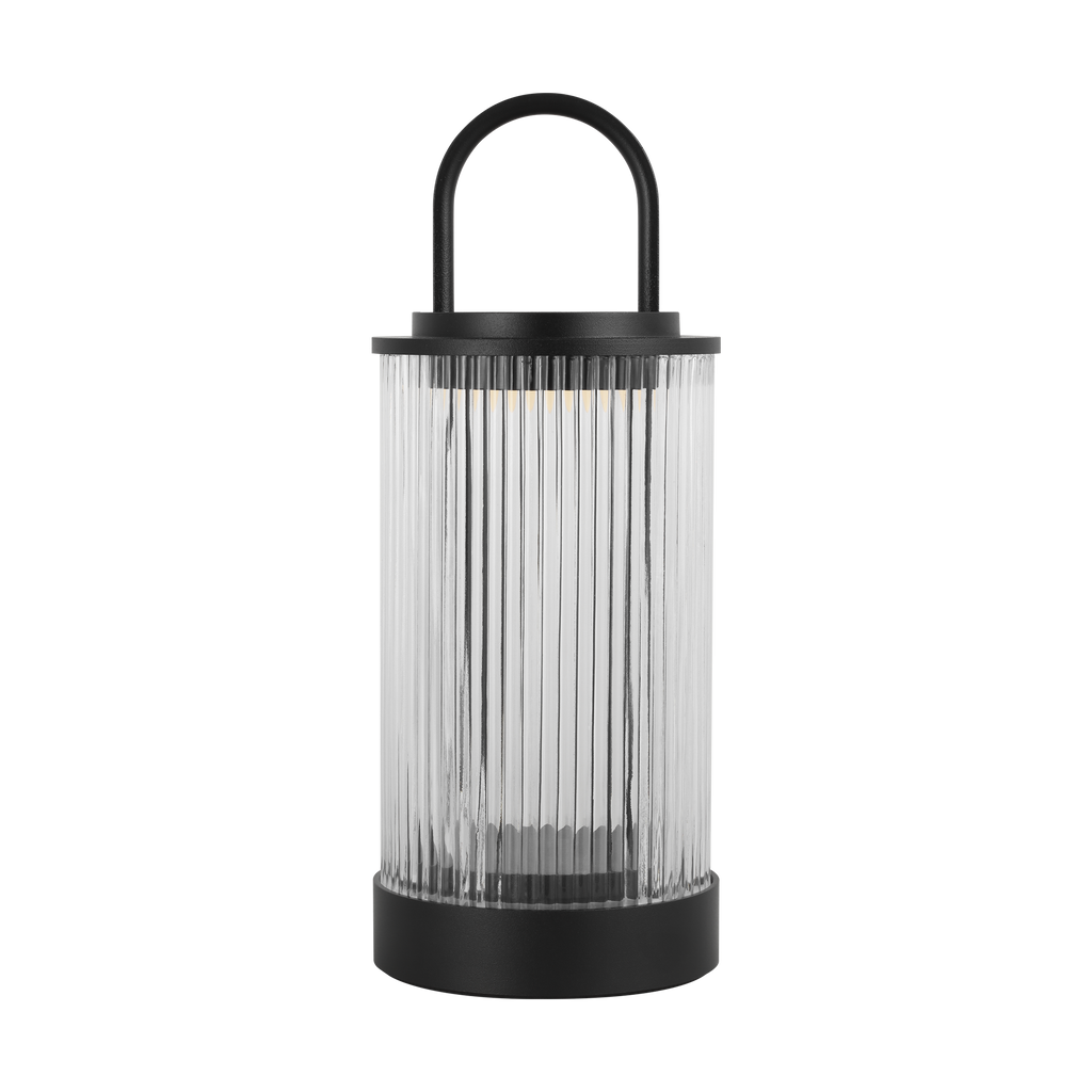 Tawa Accent Rechargeable Table Lamp Black 2700K 90 CRI wall charger included