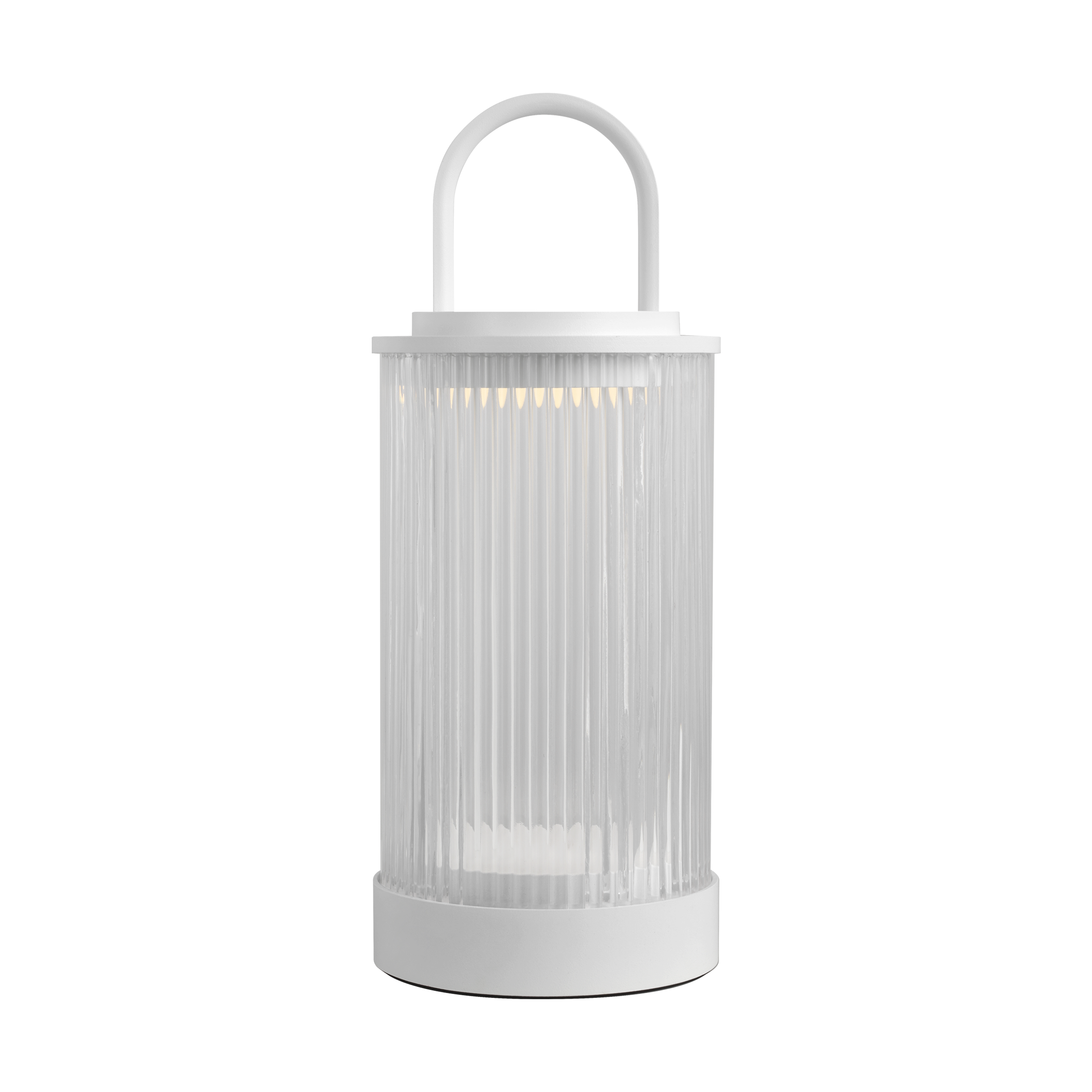 Tawa Accent Rechargeable Table Lamp matte White 2700K 90 CRI wall charger included