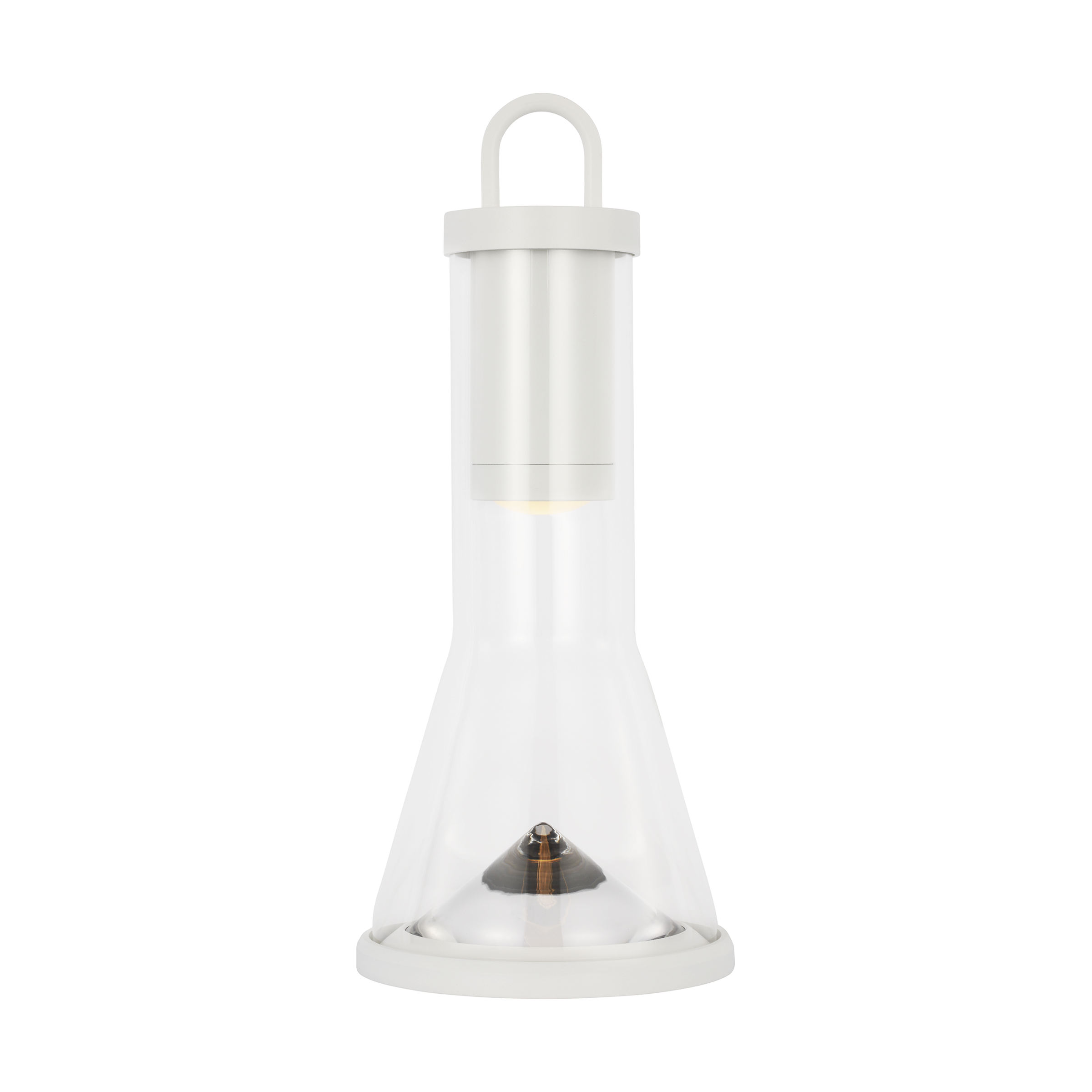 Kandella Accent Rechargeable Table Lamp matte White 2700K 90 CRI wall charger included