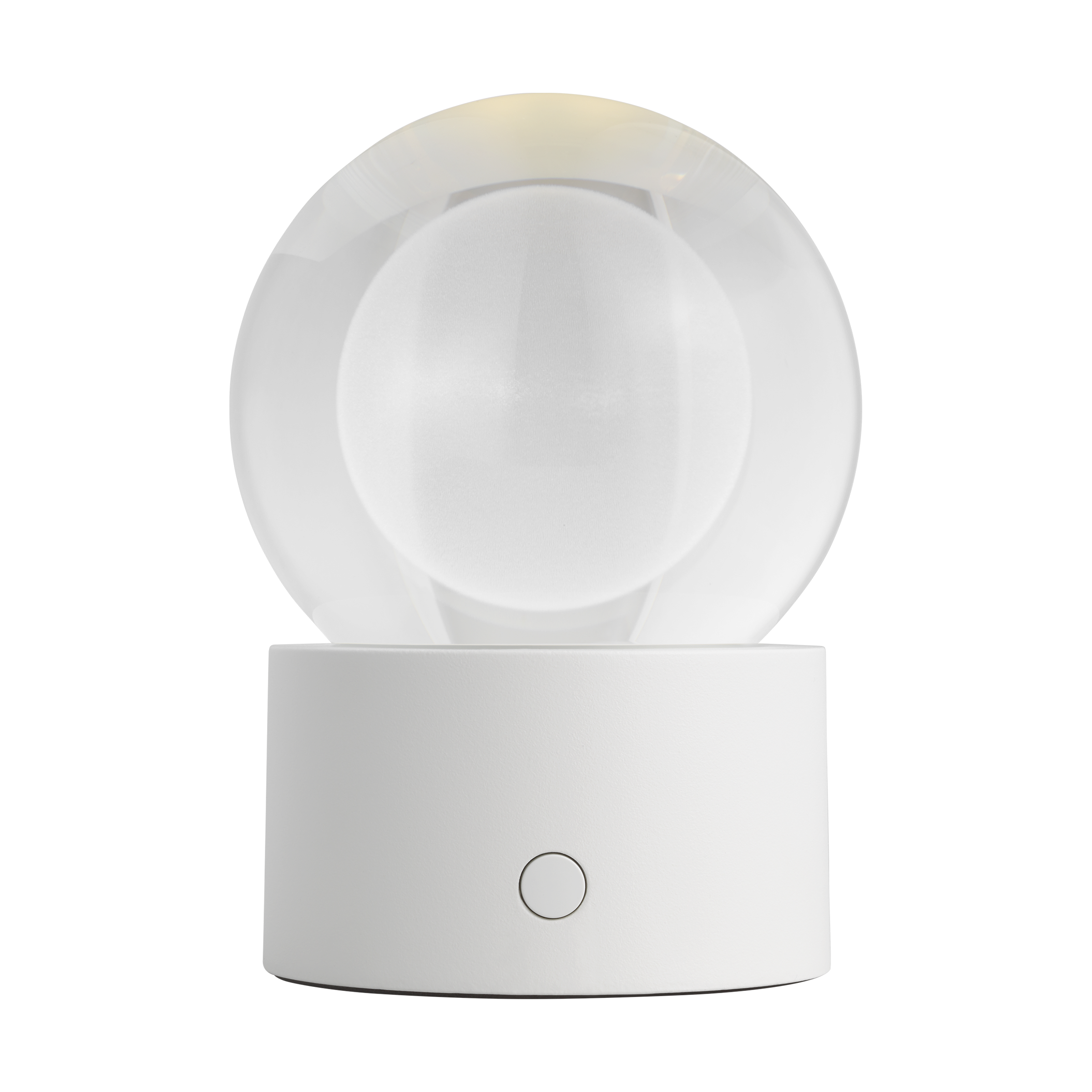 Mina Accent Rechargeable Table Lamp matte White 2700K 90 CRI wall charger included