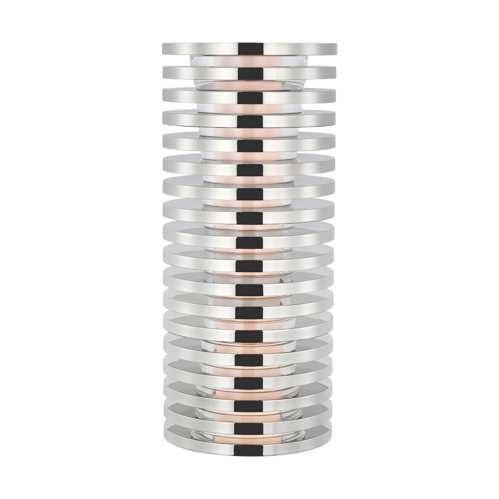 Quoddy Small Table Lamp polished nickel 2700K 90 CRI