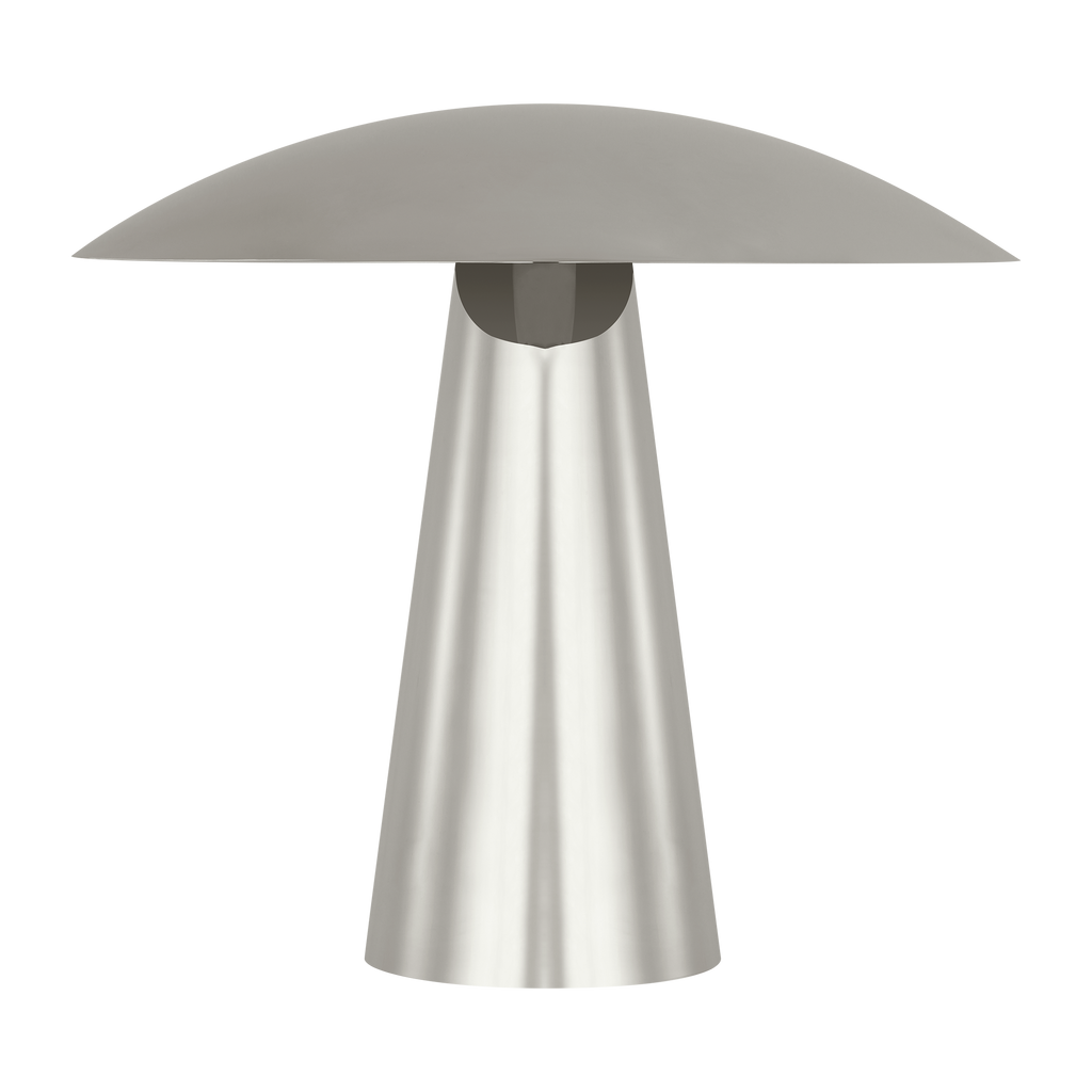 Aegis Medium Table Lamp polished nickel 2700K 90 CRI