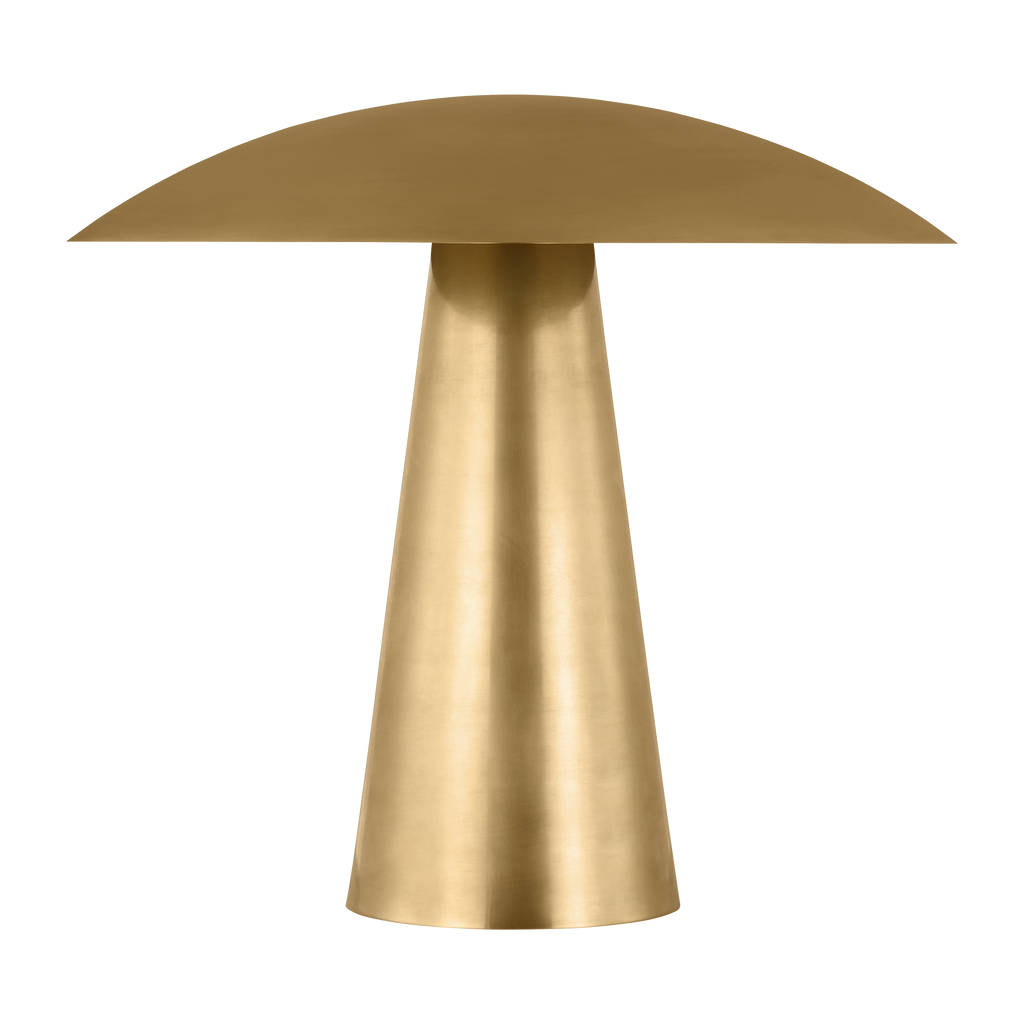 Aegis Medium Table Lamp Natural Brass 2700K 90 CRI