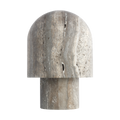 Kennett Small Travertine Table Lamp dark travertine 2700K 90 CRI