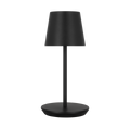 Nevis Short Accent Rechargeable Table Lamp Black 2700K 90 CRI