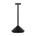 Moneta Short Accent Rechargeable Table Lamp Black 2700K 90 CRI