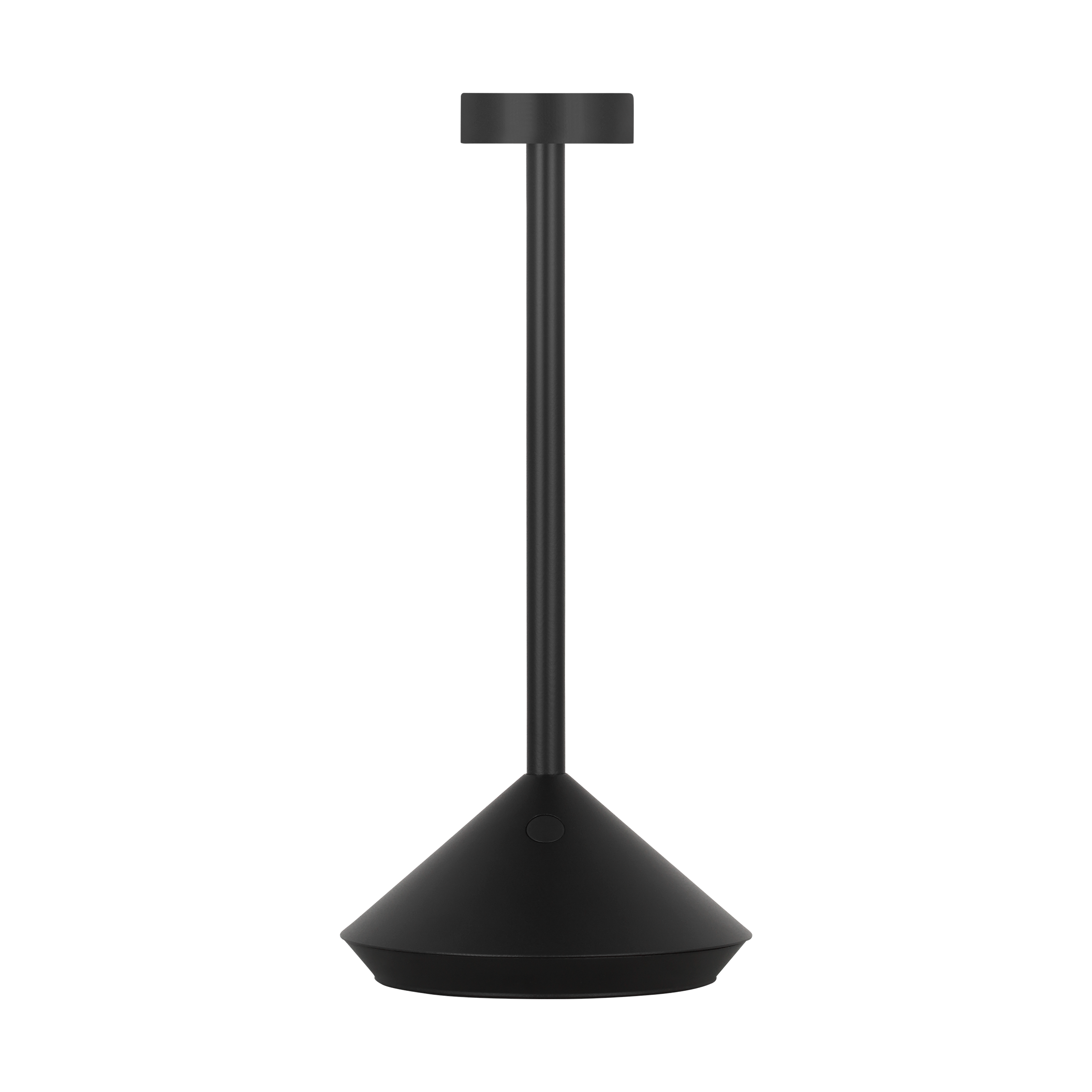Moneta Short Accent Rechargeable Table Lamp Black 2700K 90 CRI