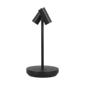 Doppia Short Accent Rechargeable Table Lamp Black 2700K 90 CRI