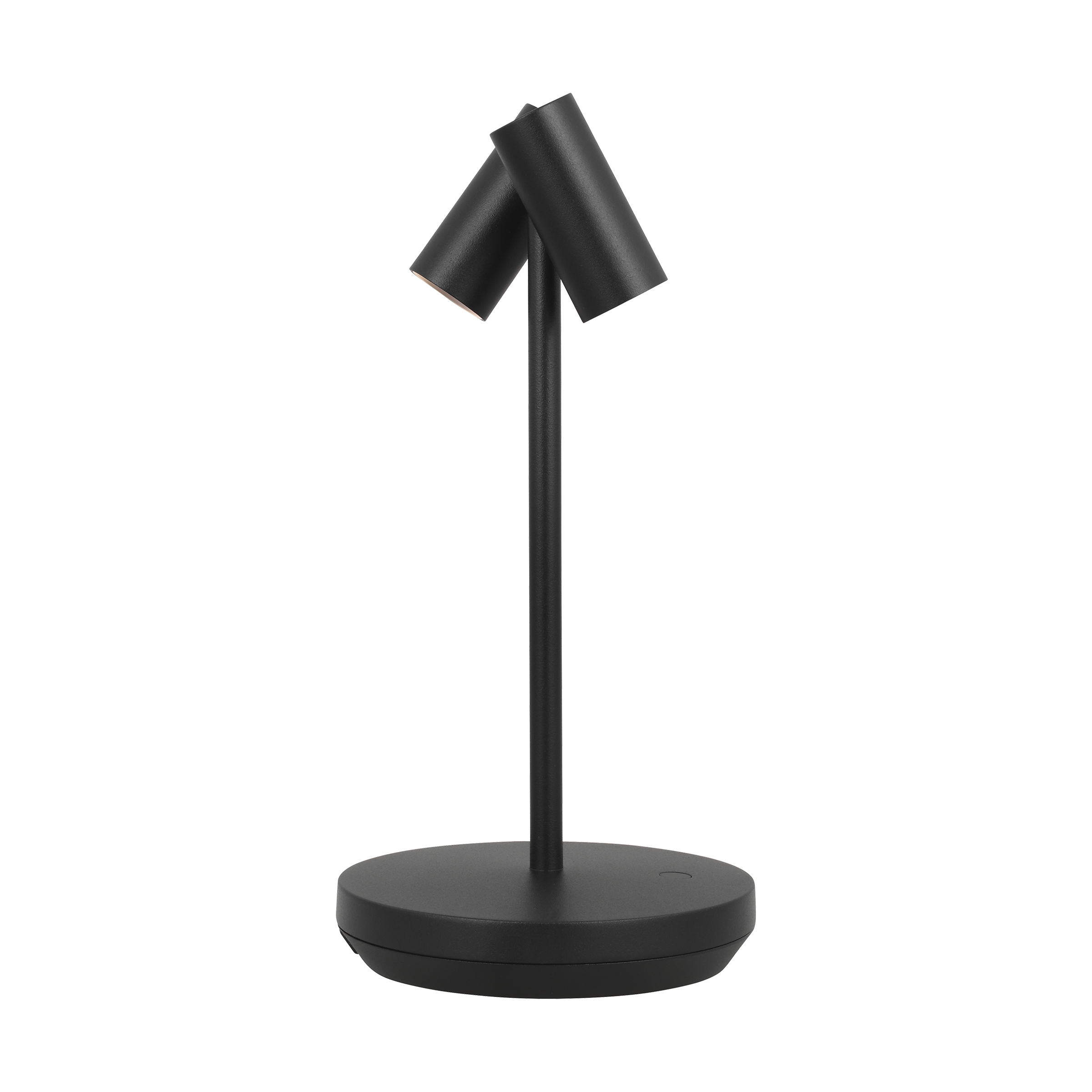 Doppia Short Accent Rechargeable Table Lamp Black 2700K 90 CRI