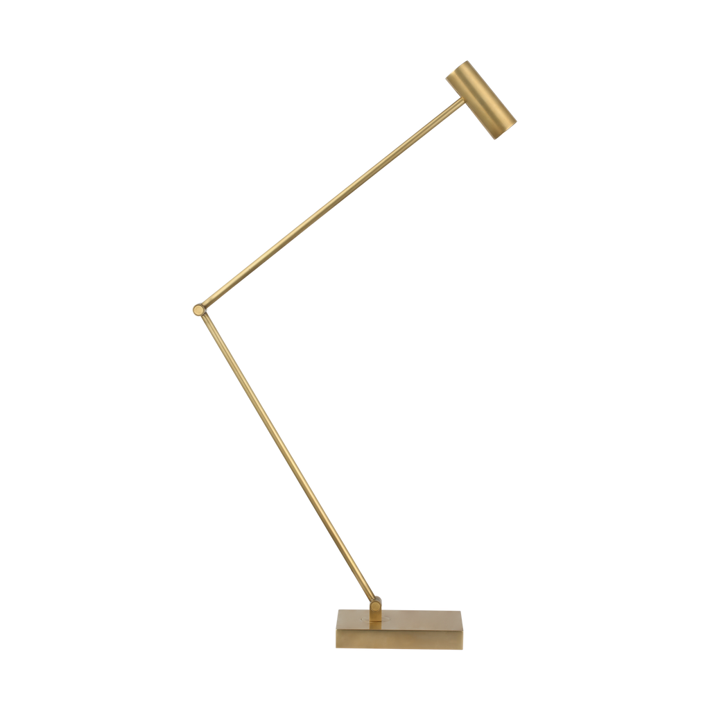 Ponte X-Large Table Lamp hand rubbed antique brass 3000K 90 CRI