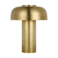 Louver 9 Rechargeable Table Lamp | Hand Rubbed Antique Brass 2700K 90 CRI