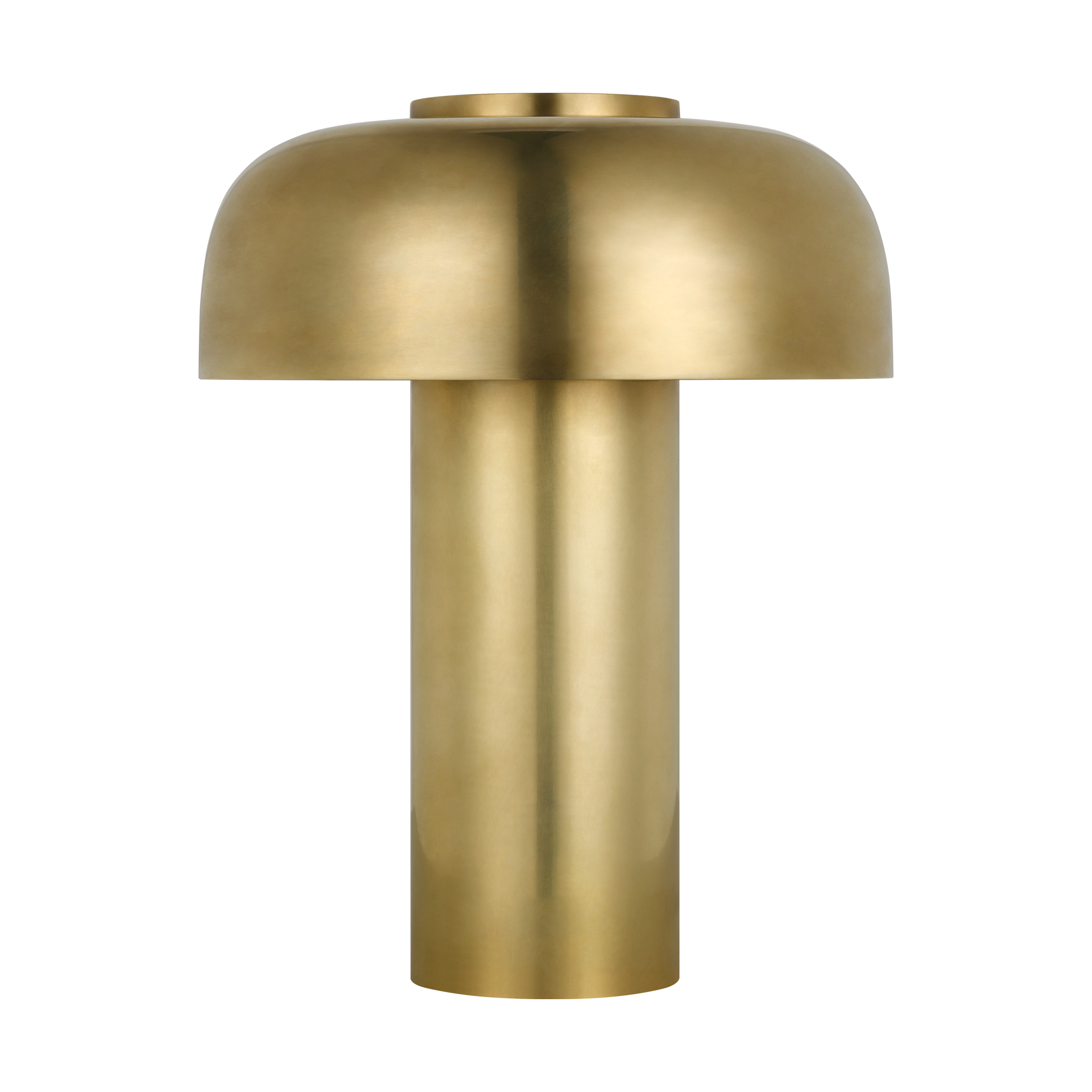 Louver 9 Rechargeable Table Lamp | Hand Rubbed Antique Brass 2700K 90 CRI