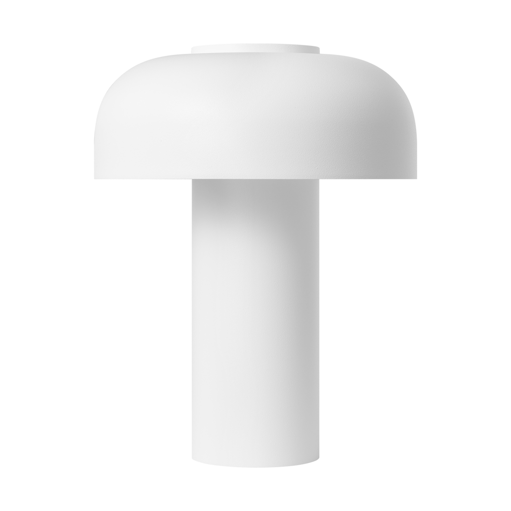 Louver 9 Rechargeable Table Lamp | Matte White 2700K 90 CRI