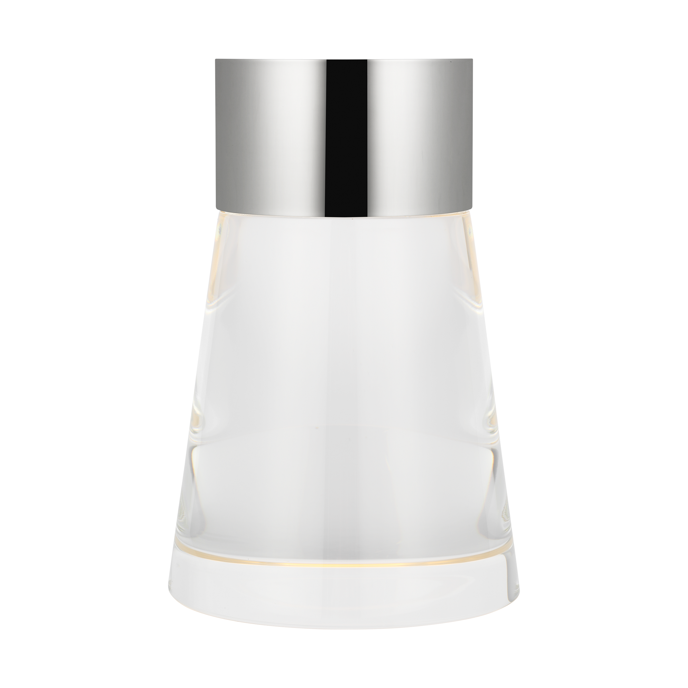 Caspe 8 Rechargeable Table Lamp polished nickel 2700K 90 CRI