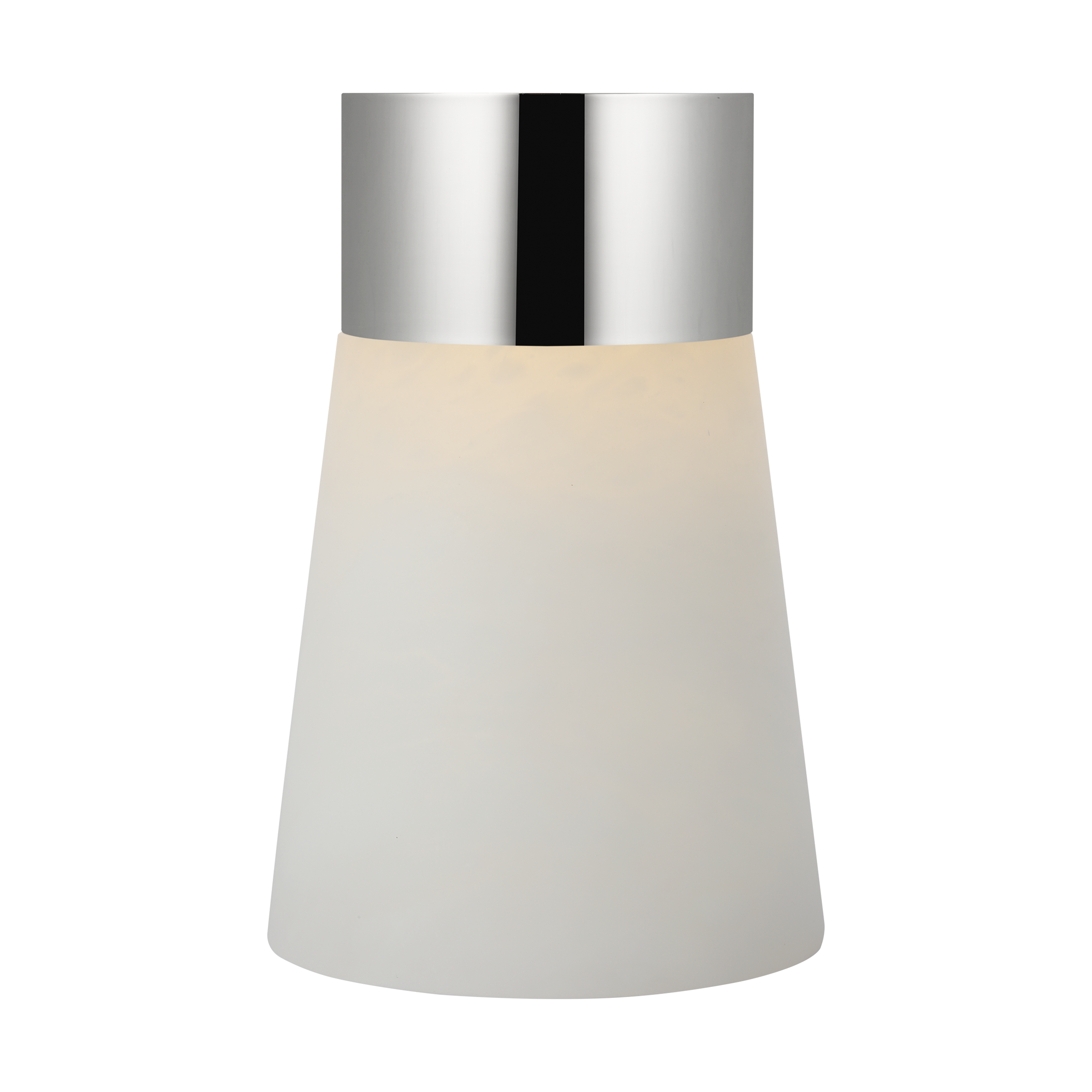 Caspe Alabaster 8 Rechargeable Table Lamp polished nickel 2700K 90 CRI