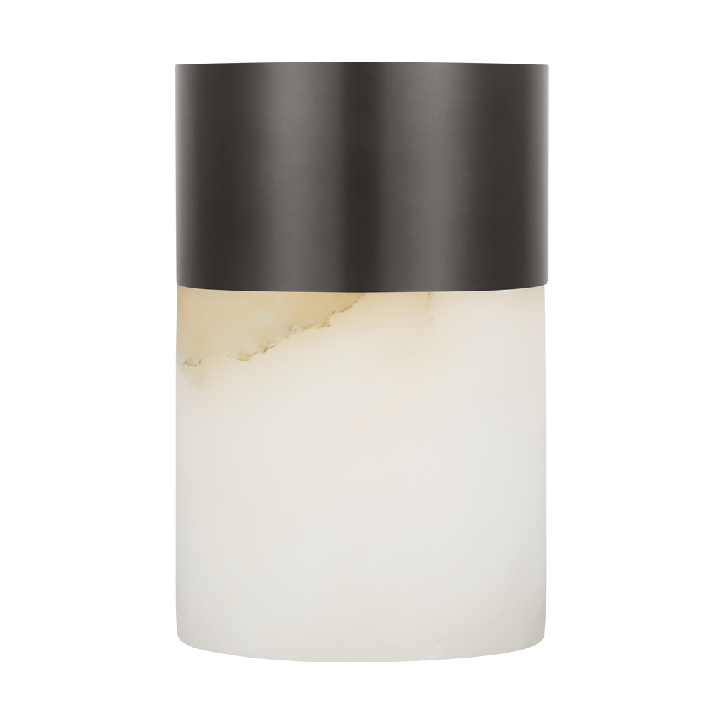 Caspe Alabaster 6 Rechargeable Table Lamp Bronze 2700K 90 CRI
