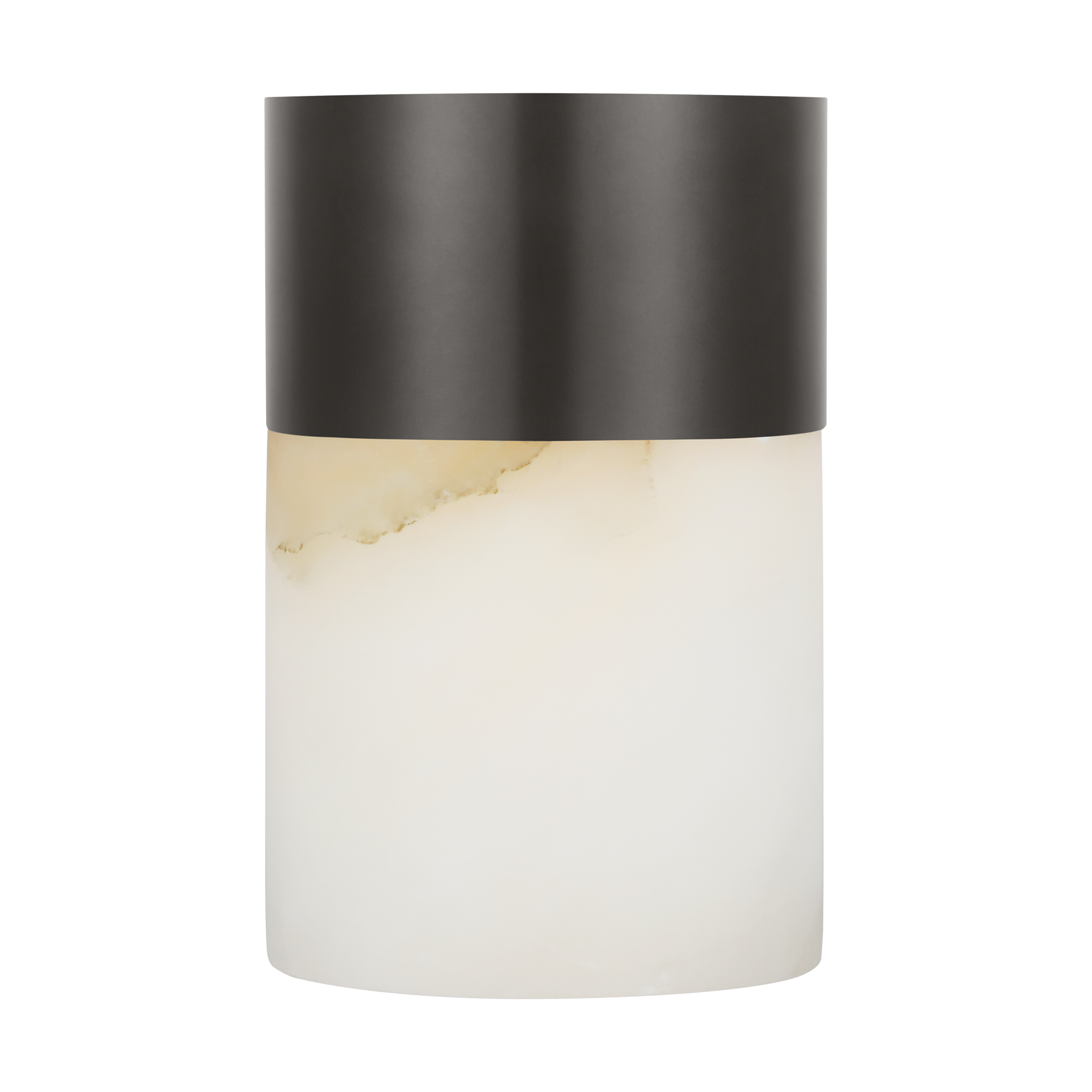Caspe Alabaster 6 Rechargeable Table Lamp Bronze 2700K 90 CRI