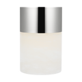 Caspe Alabaster 6 Rechargeable Table Lamp Polished Nickel 2700K 90 CRI
