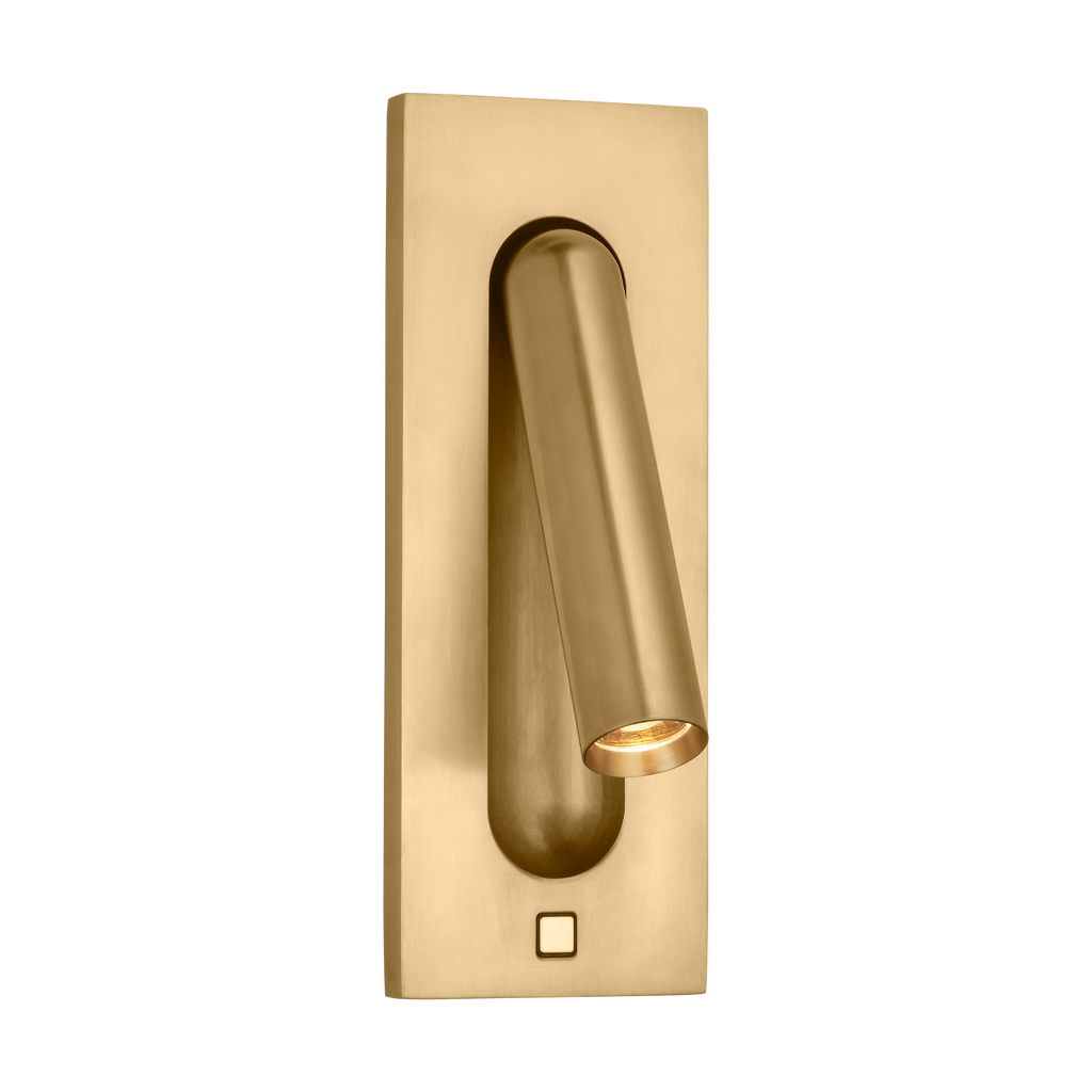 Ponte 7 Task Sconce Hand Rubbed Antique Brass 2700K 90 CRI 120v