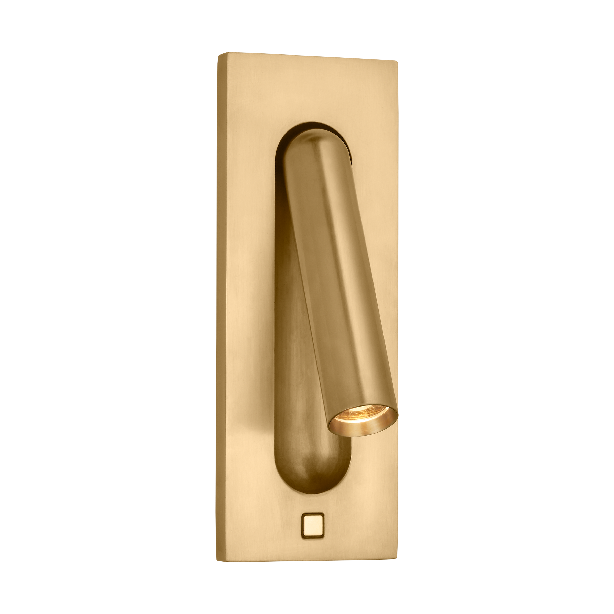 Ponte 7 Task Sconce Hand Rubbed Antique Brass 2700K 90 CRI 120v